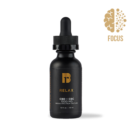 Lion’s Mane & CBD Tincture for Stress & Focus - RELAX & Focus