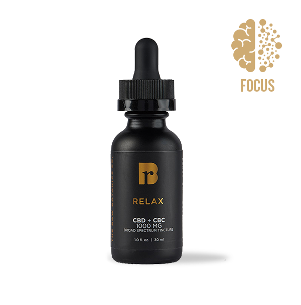 Lion’s Mane & CBD Tincture for Stress & Focus - RELAX & Focus