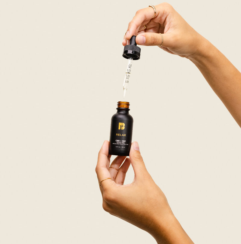 Lion’s Mane & CBD Tincture for Stress & Focus - RELAX & Focus