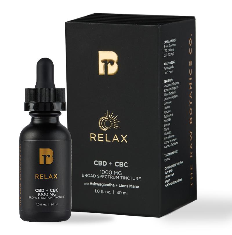 Lion’s Mane & CBD Tincture for Stress & Focus - RELAX & Focus