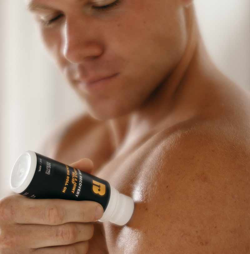 Raw Recovery Cooling Roll-on | CBD, Menthol, Lavender, White Camphor, and Rosemary